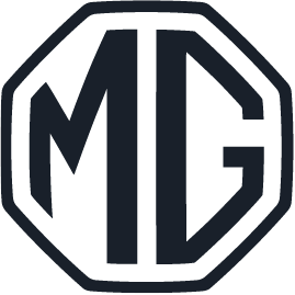 Svart logo i fet skrift, omringet av en åttekantet ramme.