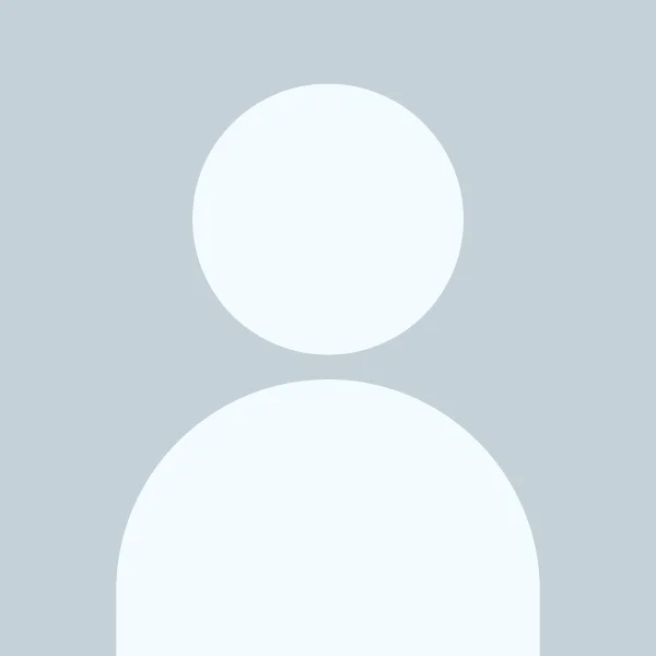 Grå silhuett av person på lys bakgrunn, profilbilde-plassholder.